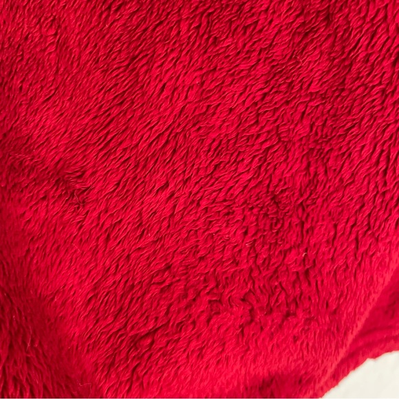 The North Face Fuzzy Red Jacket Size S - Picture 12 of 14